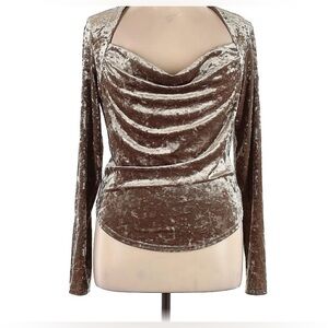 Free People 3/4 Sleeve Shirt